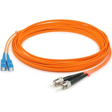 Add-On This Is A 5M Sc (Male) To St (Male) Orange Duplex Riser-Rated Fiber ADD-ST-SC-5M6MMF